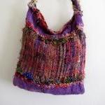 Pink And Purple Gypsy Boho Bag